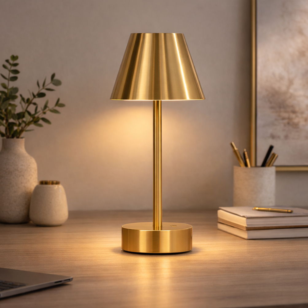 Elegance Rechargeable LED Table Lamp LED Touch Switch