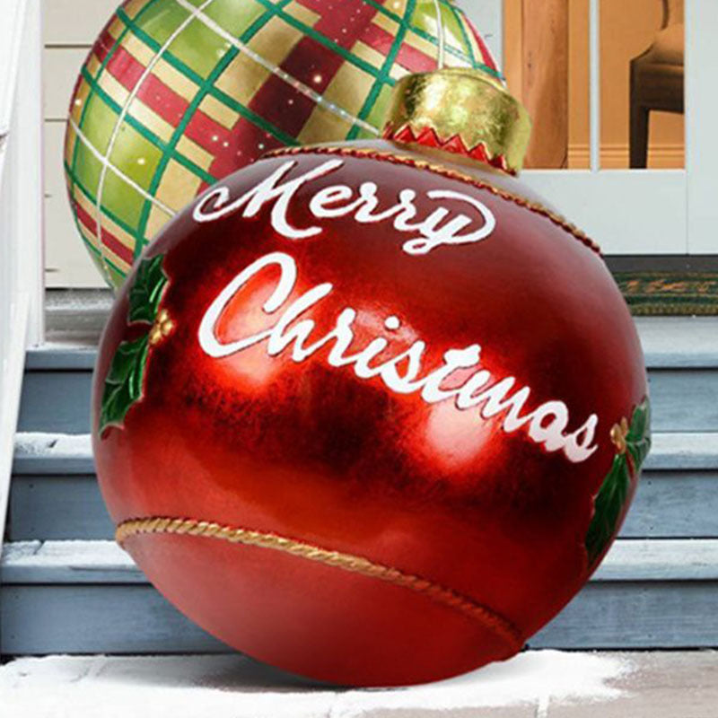 Beautiful Christmas ornaments inflatable