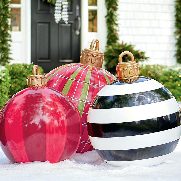 Beautiful Christmas ornaments inflatable