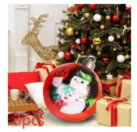 Beautiful Christmas ornaments inflatable