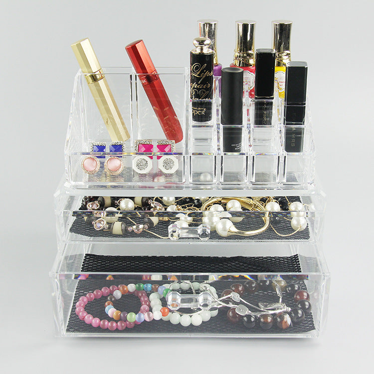 Clear Acrylic Makeup Organizer
