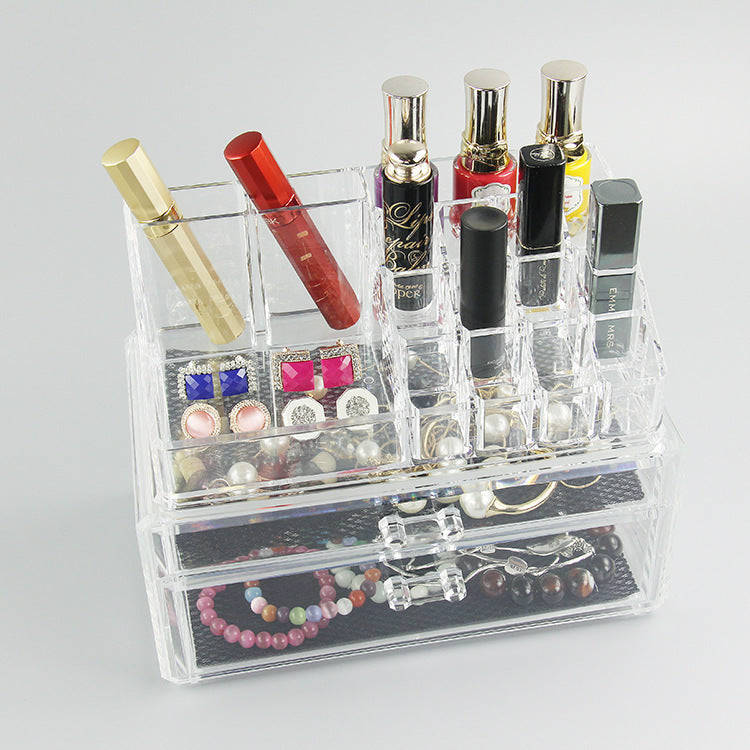Clear Acrylic Makeup Organizer