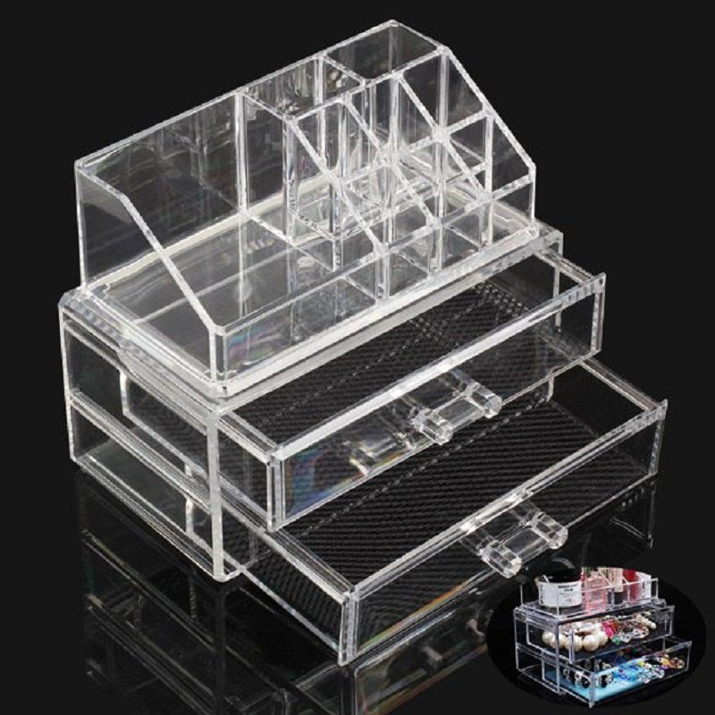 Clear Acrylic Makeup Organizer