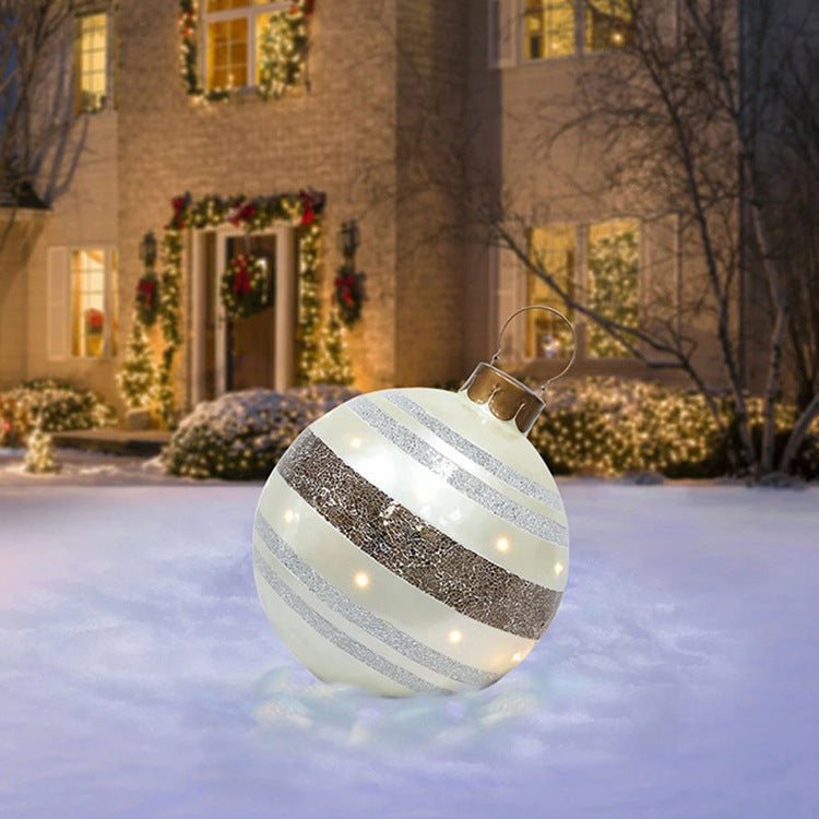 Beautiful Christmas ornaments inflatable