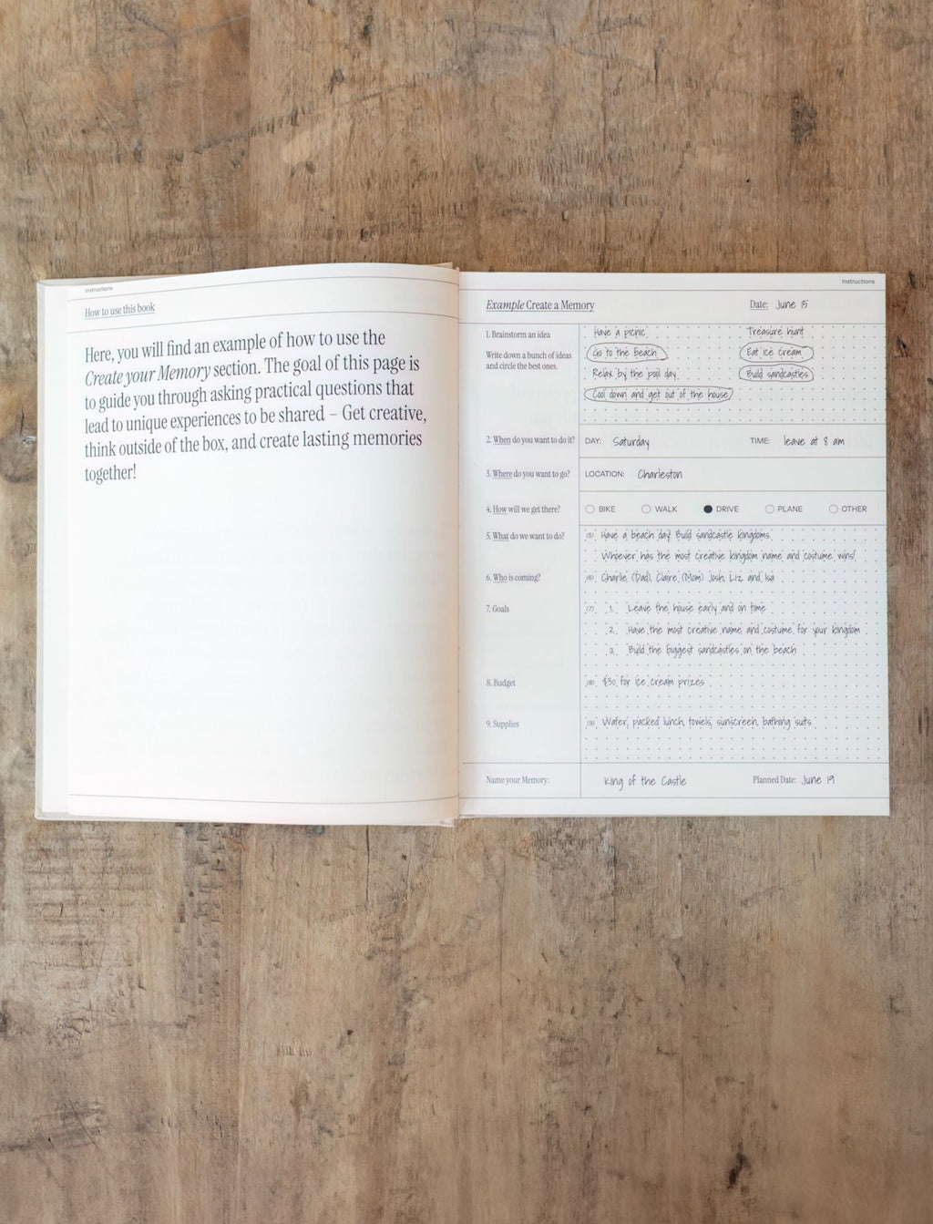 Precious Family Memory Book