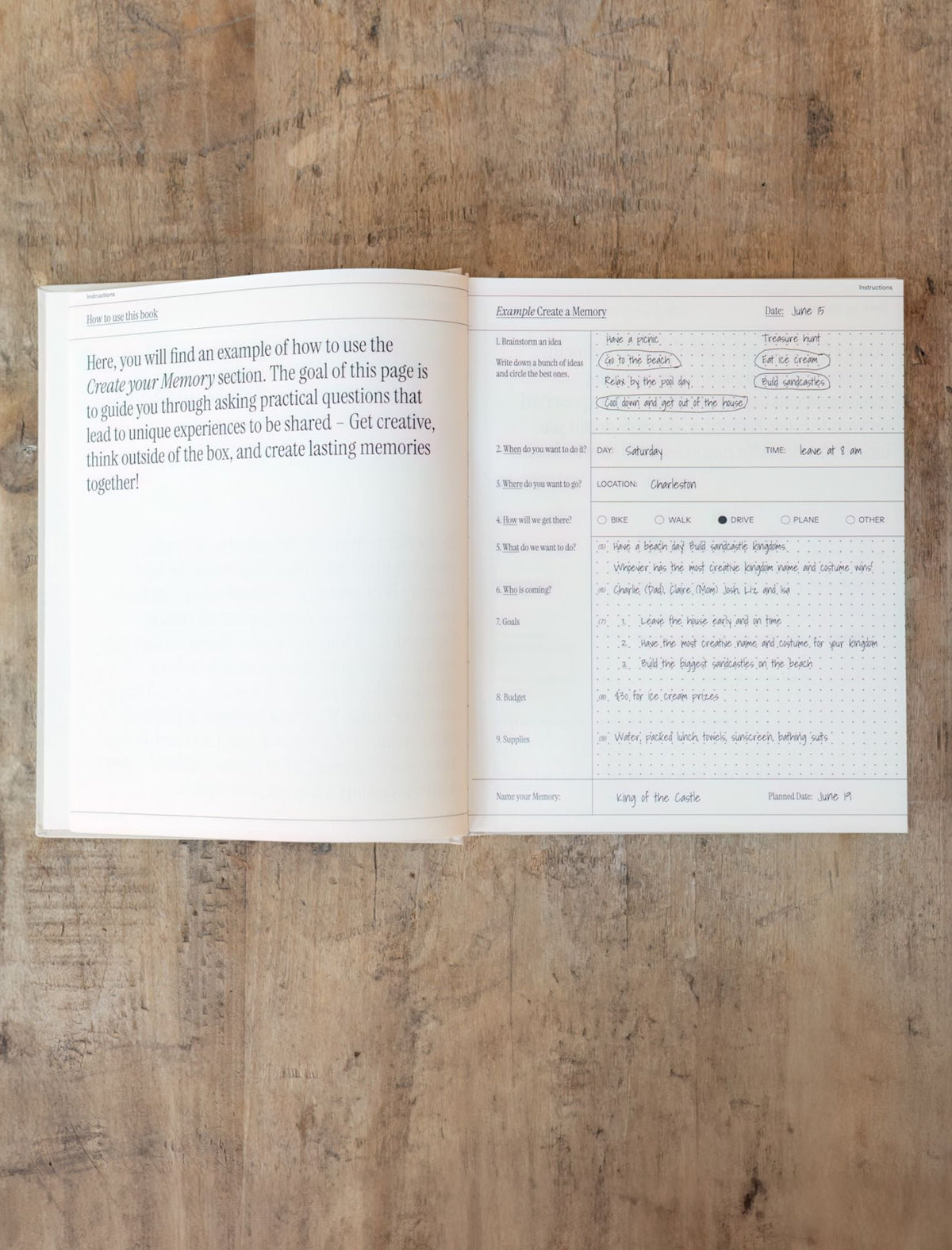 Precious Family Memory Book