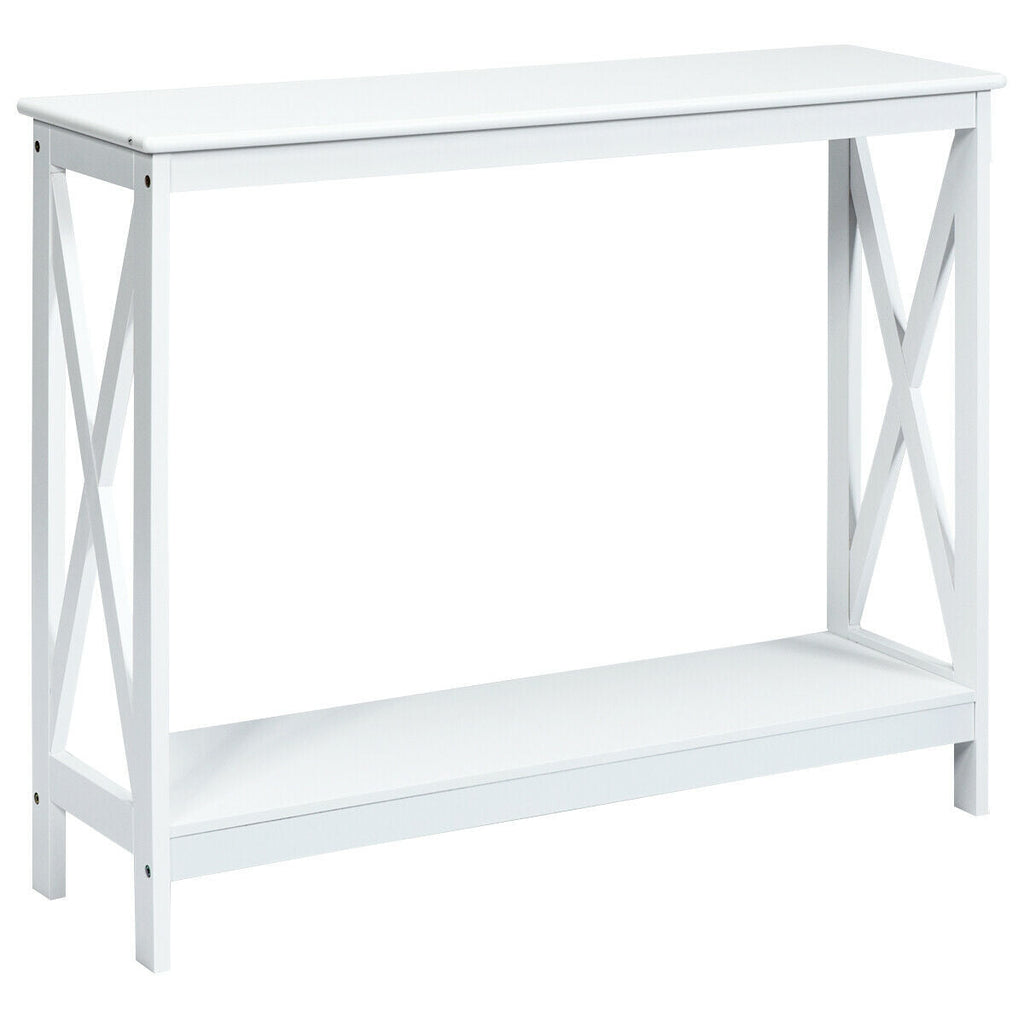 2-Tier Console Accent Table