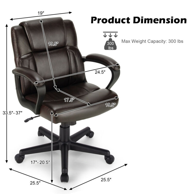 Leather Executive Office Chair