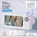 Waterproof Bath Phone Holder with Bluetooth Speaker