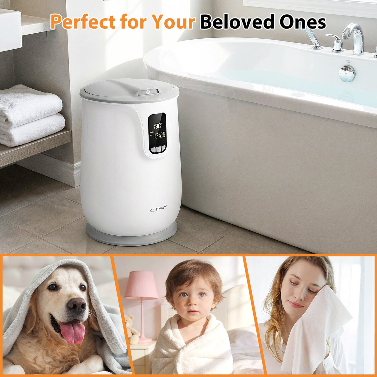 Towel Warmer White