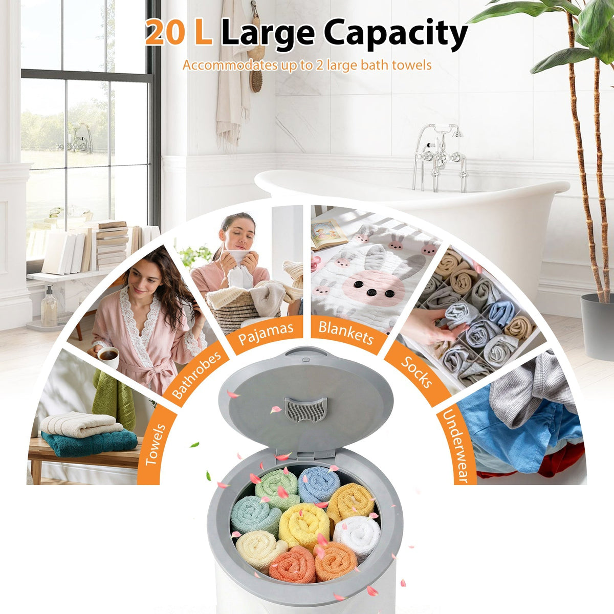 Towel Warmer White