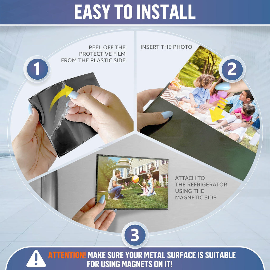 10-Pack Magnetic Frig