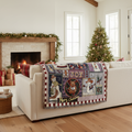 Soft Snowman Tapestry with adorable fringe