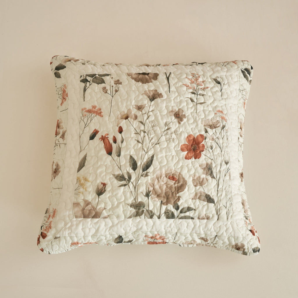 Enchanted Meadow Floral Euro Sham