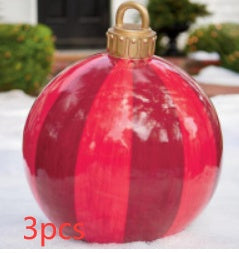 Beautiful Christmas ornaments inflatable