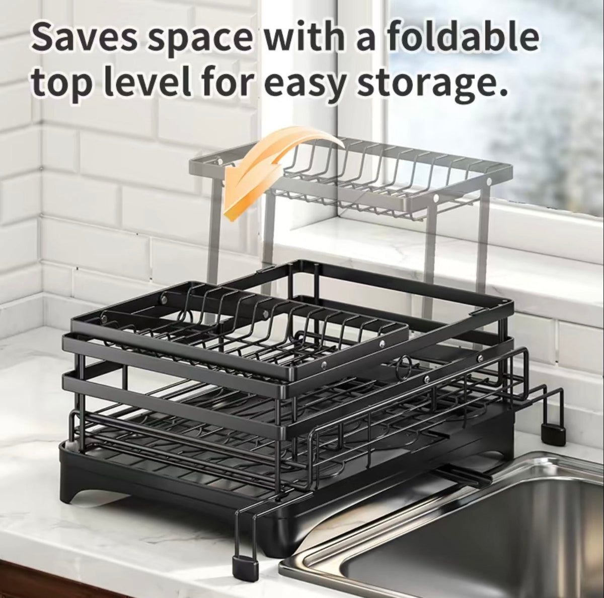Space Saver Dish Rack