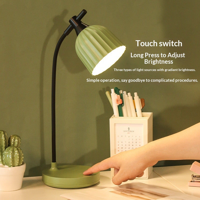 Touch-Activated LED Folding Desk Lamp