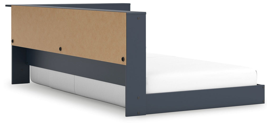 Farmhouse Bookcase Storage Bed