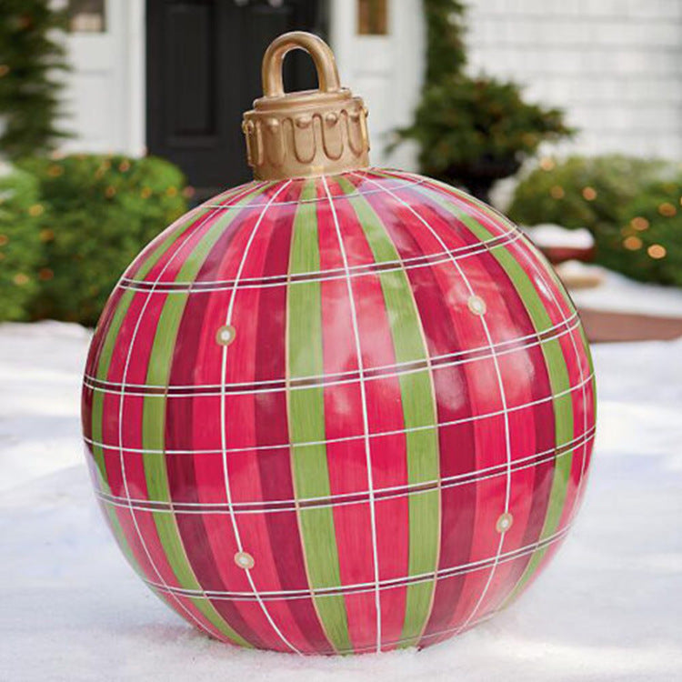 Beautiful Christmas ornaments inflatable
