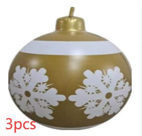 Beautiful Christmas ornaments inflatable