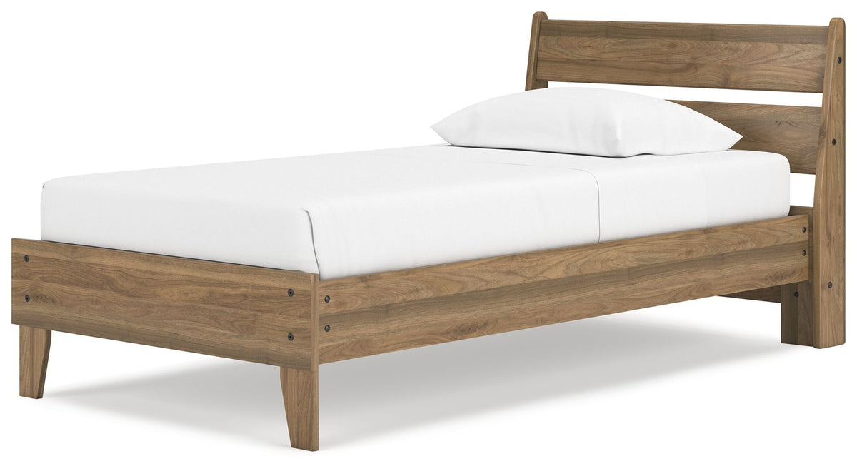 Modern Platform Panel Bed