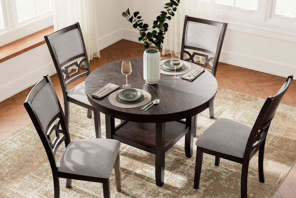 HavenHope - Dining Room Table Set - Brown
