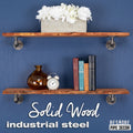 36” Sunset Cedar Live Edge Wood Shelf