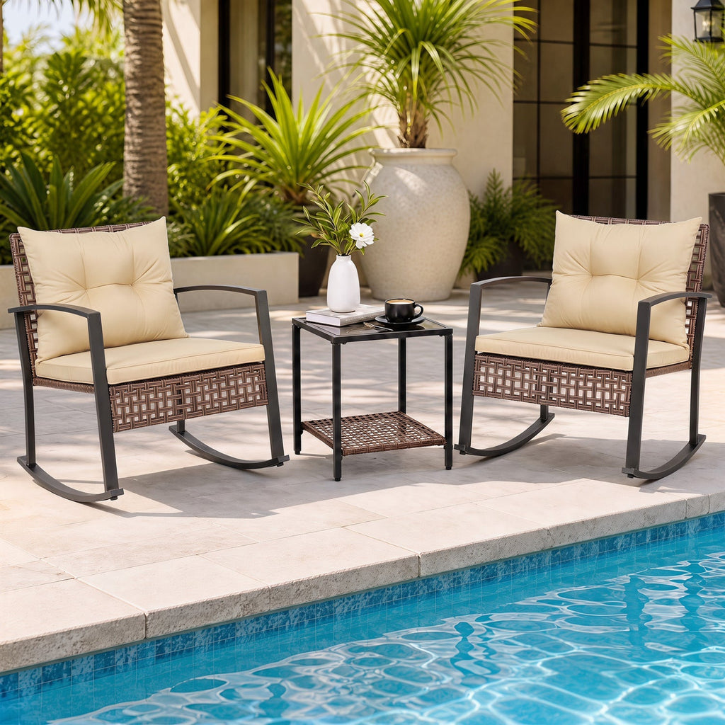 3-Piece Luxury rocking Set