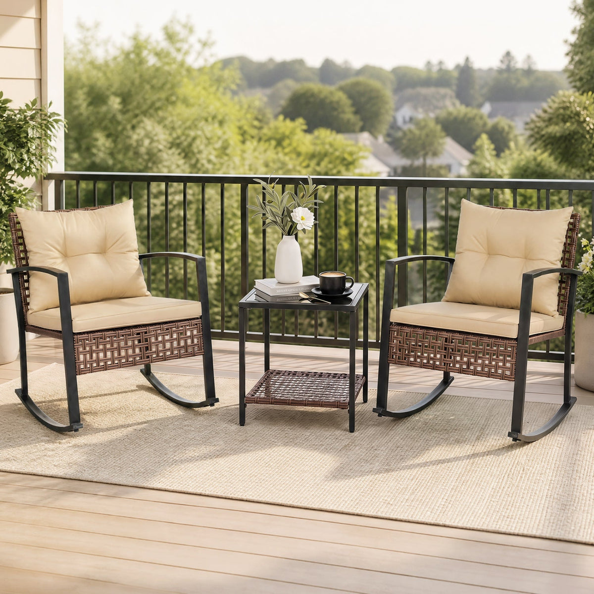 3-Piece Luxury rocking Set