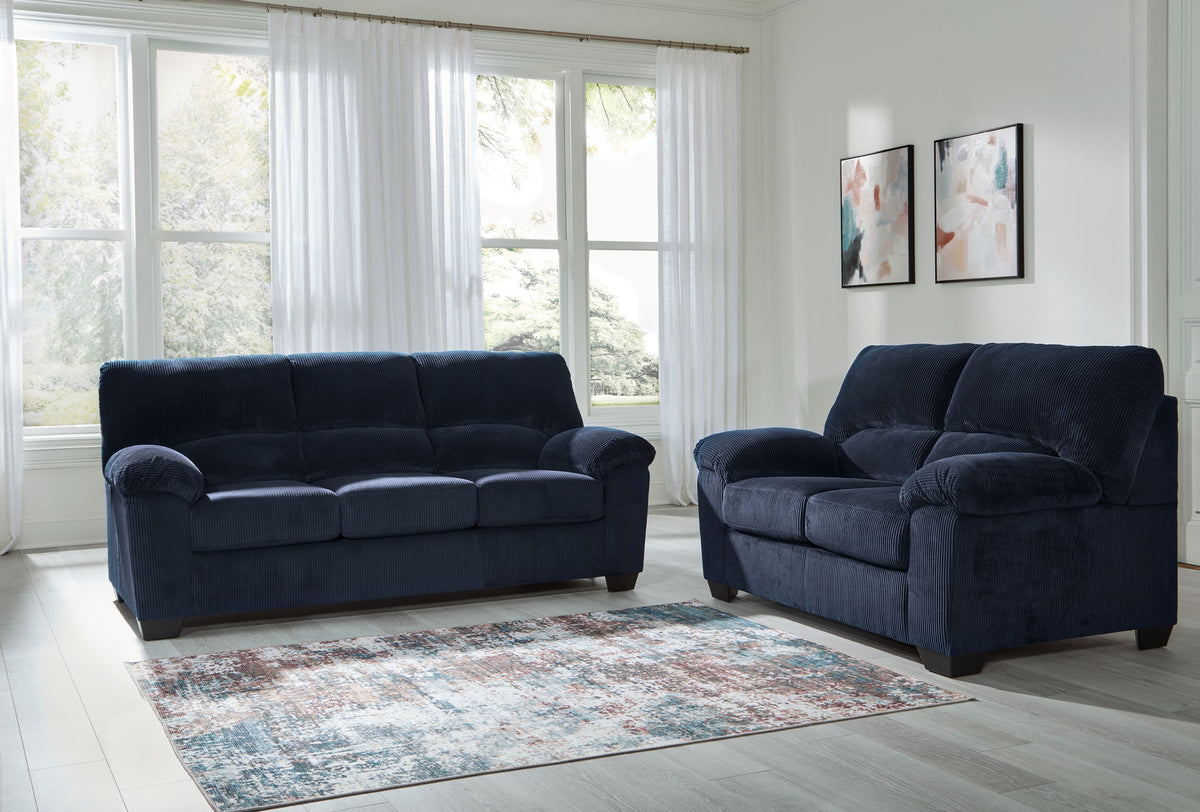SimpleJoy - Soft Corduroy Living Room Set