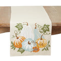 Elegant Harvest Pumpkin Table Runner