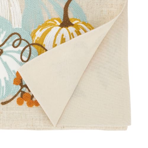 Elegant Harvest Pumpkin Table Runner