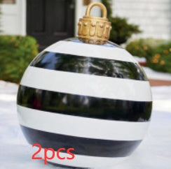 Beautiful Christmas ornaments inflatable