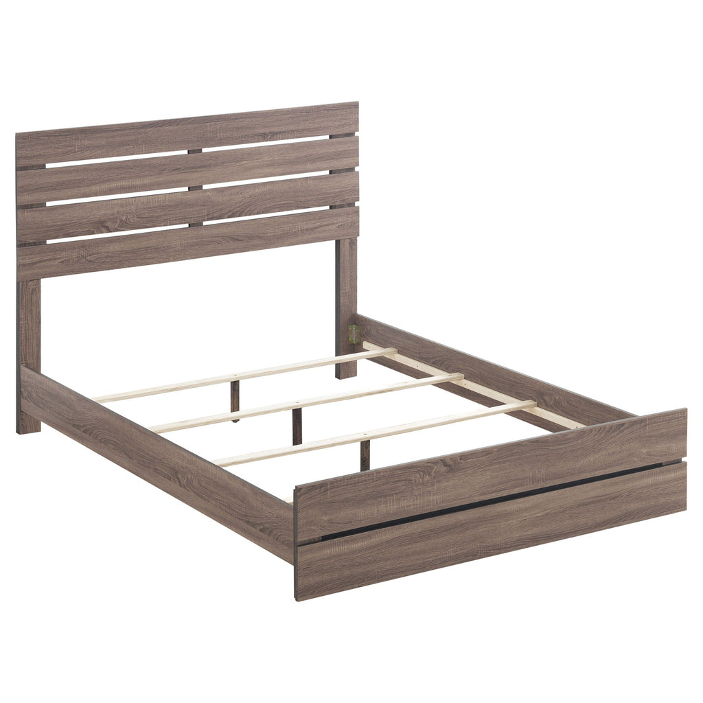 Barrel Oak 4-piece Queen Bedroom Set