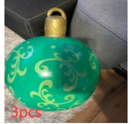 Beautiful Christmas ornaments inflatable