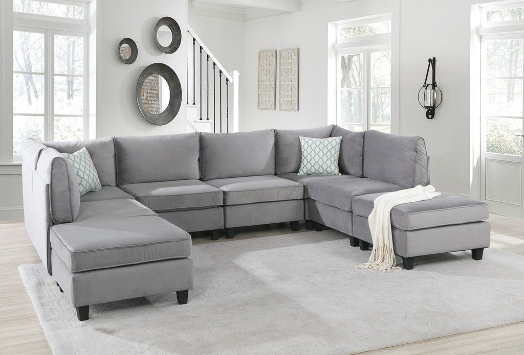 Haven and Hope Trendy Sectional Sofa