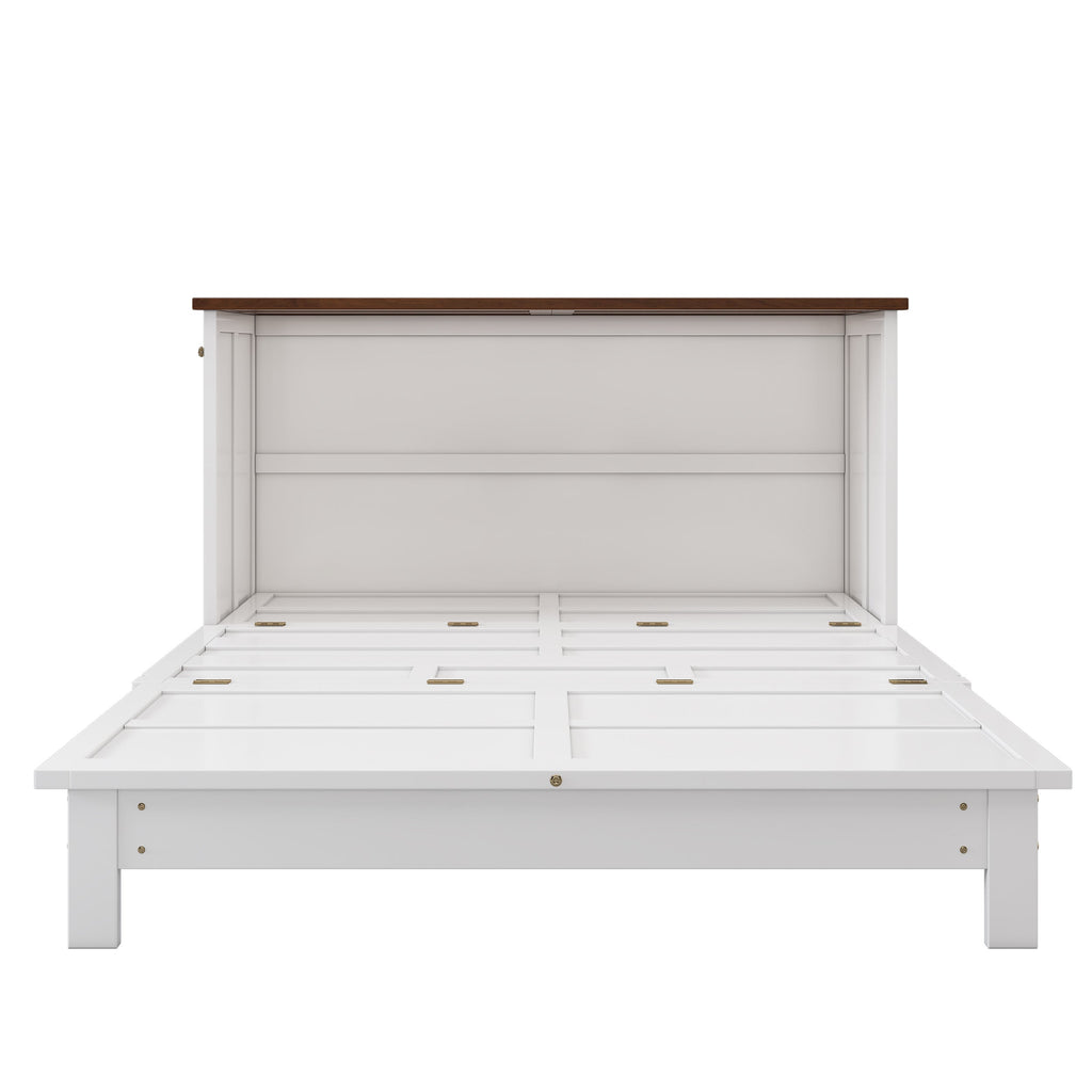 Murphy Bed Modern Charging station/ drawers