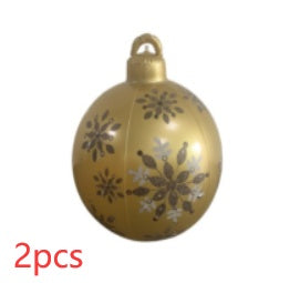 Beautiful Christmas ornaments inflatable