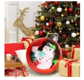 Beautiful Christmas ornaments inflatable