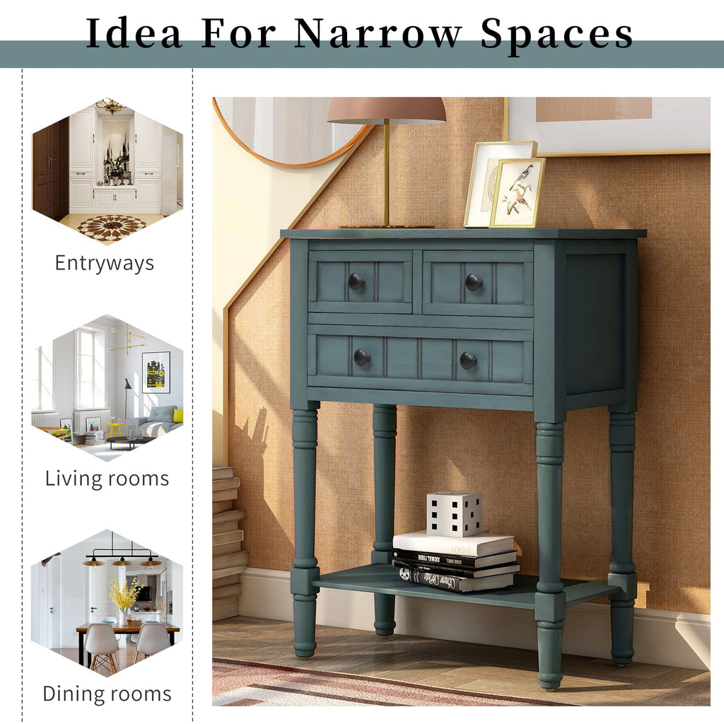 Slim Sofa Table Storage