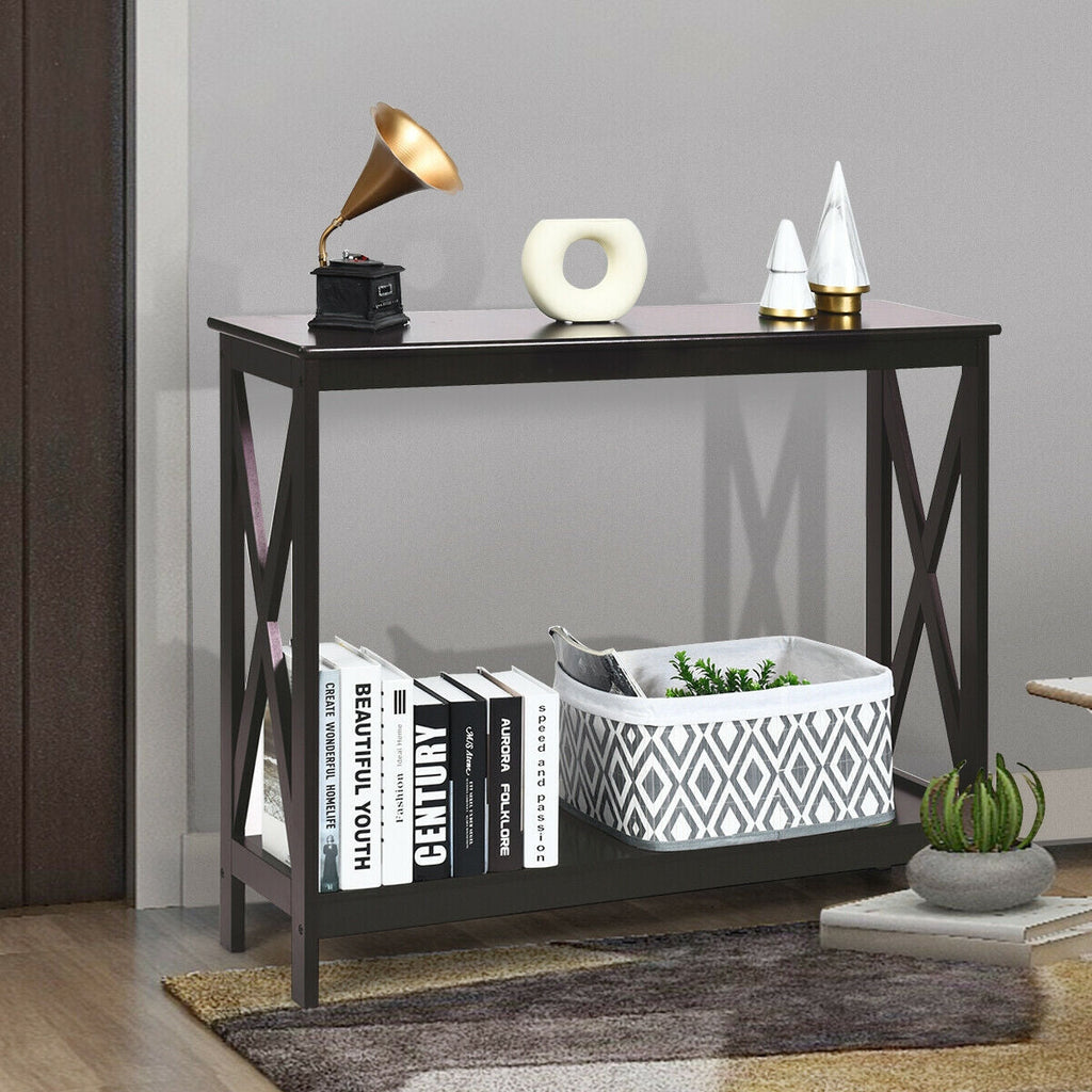 2-Tier Console Accent Table