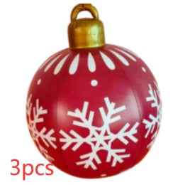 Beautiful Christmas ornaments inflatable