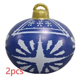 Beautiful Christmas ornaments inflatable