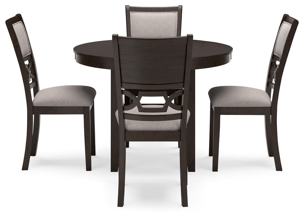 HavenHope - Dining Room Table Set - Brown