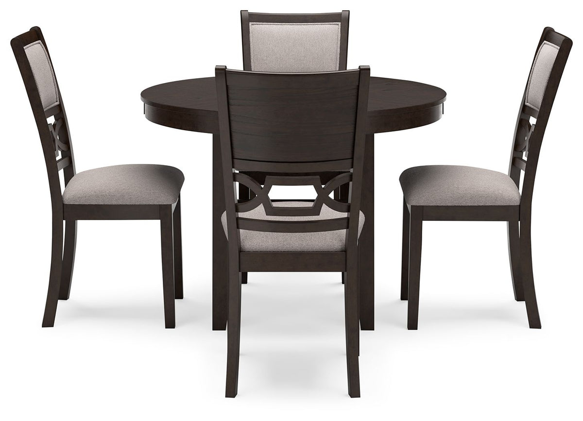 HavenHope - Dining Room Table Set - Brown