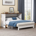 Murphy Bed Modern Charging station/ drawers