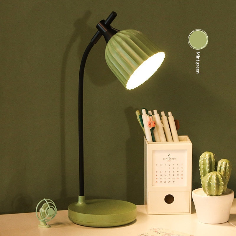 Touch-Activated LED Folding Desk Lamp