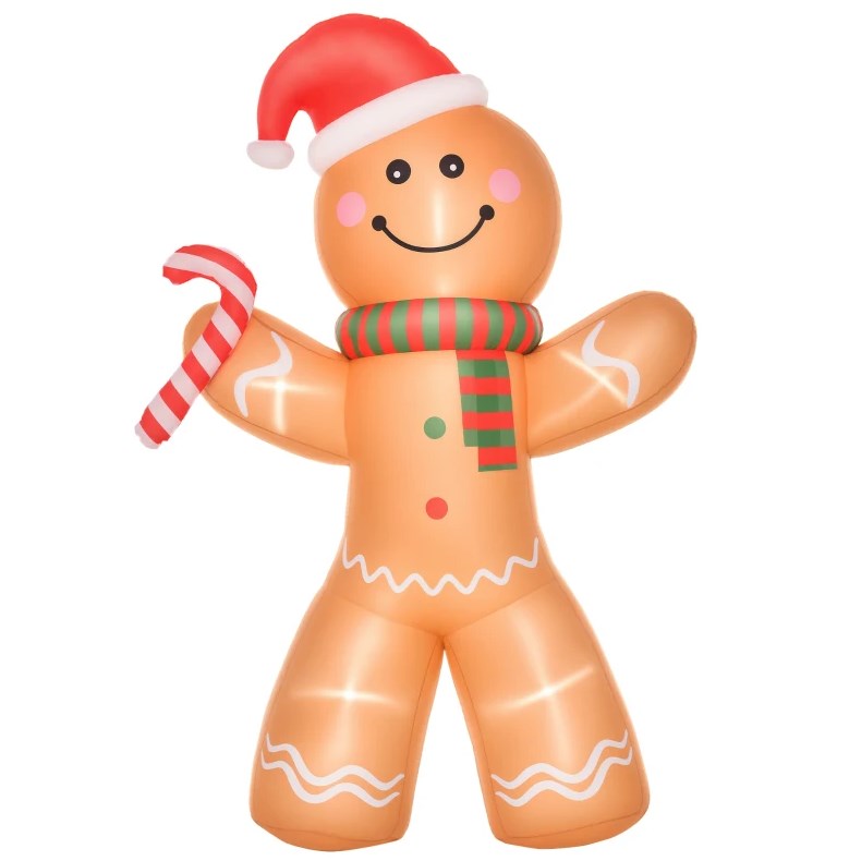 Christmas Inflatable Gingerbread Man