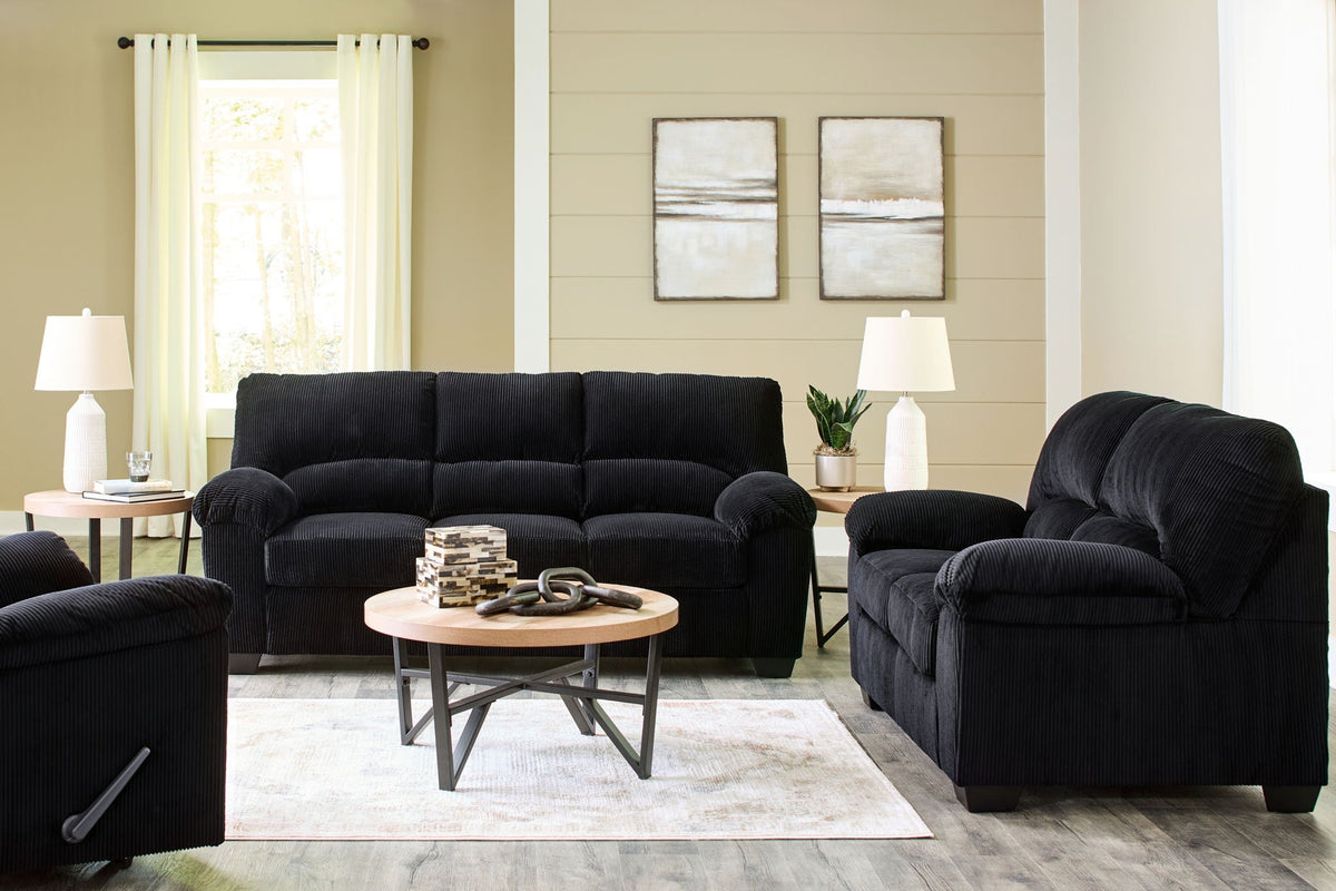 SimpleJoy - Soft Corduroy Living Room Set