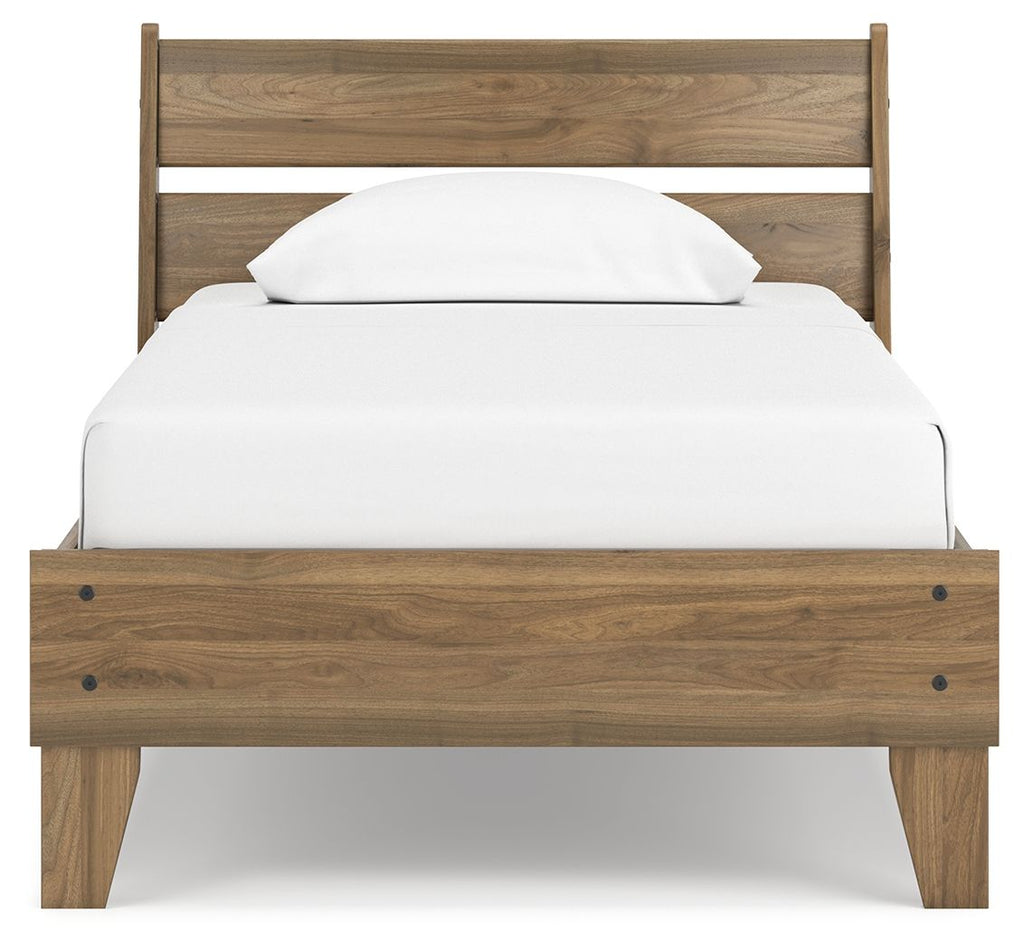 Modern Platform Panel Bed